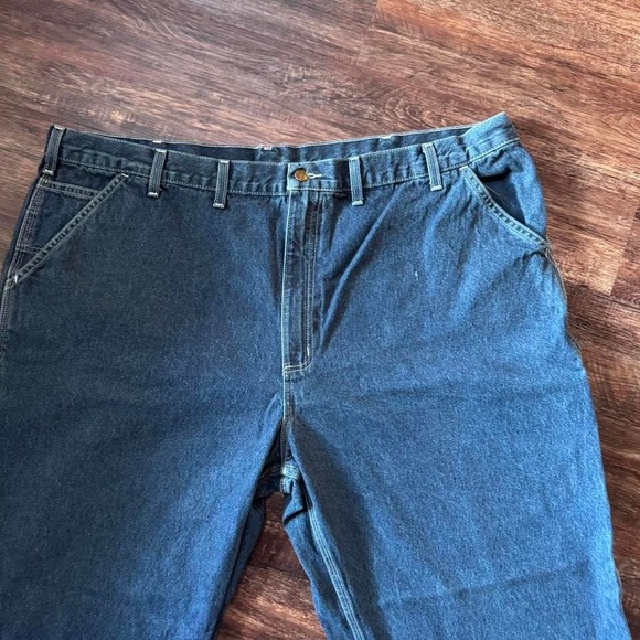 Carhartt B13 DST Original Dungaree Fit‎ Jeans - 48x30 Relaxed Fit Workwear Denim - Picture 2 of 7